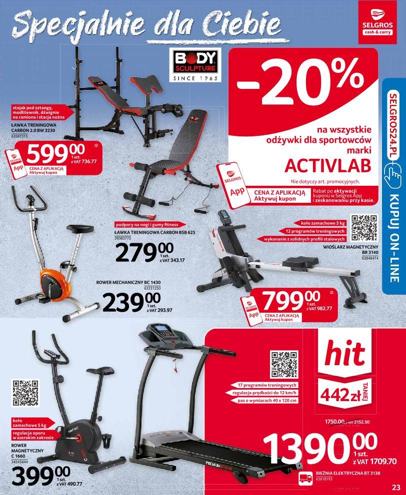 Gazetka promocyjna Selgros str. 23