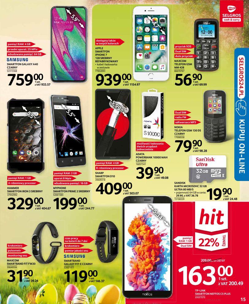 Gazetka promocyjna Selgros str. 15