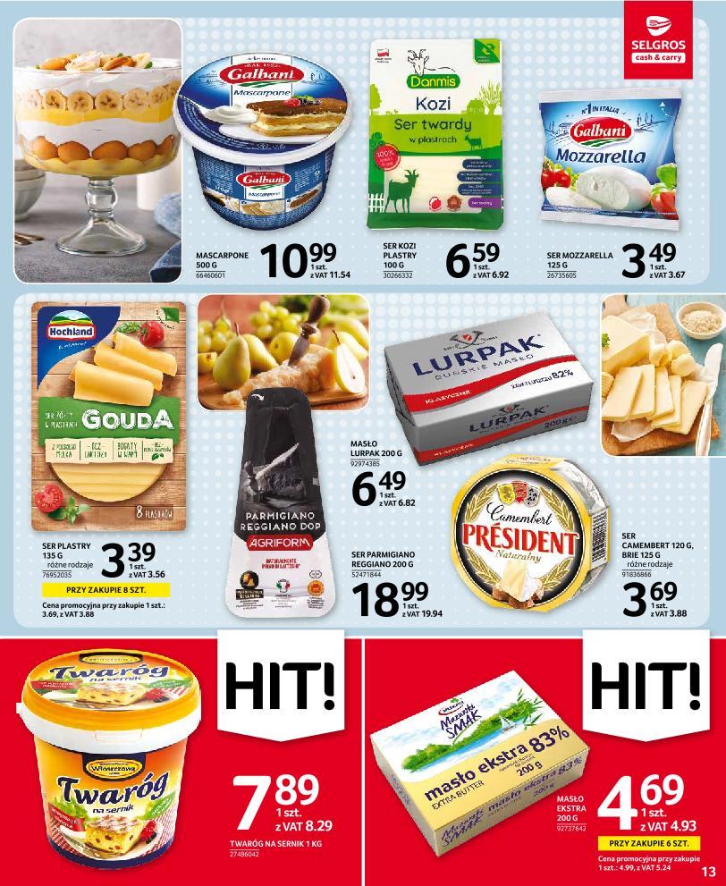 Gazetka promocyjna Selgros str. 13