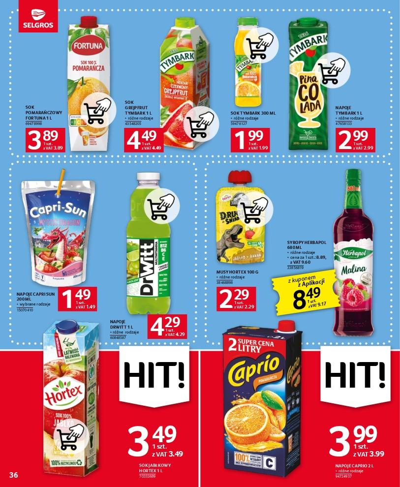 Gazetka promocyjna Selgros str. 36