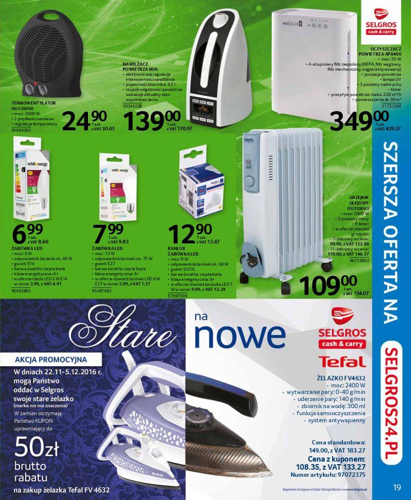 Gazetka promocyjna Selgros str. 19