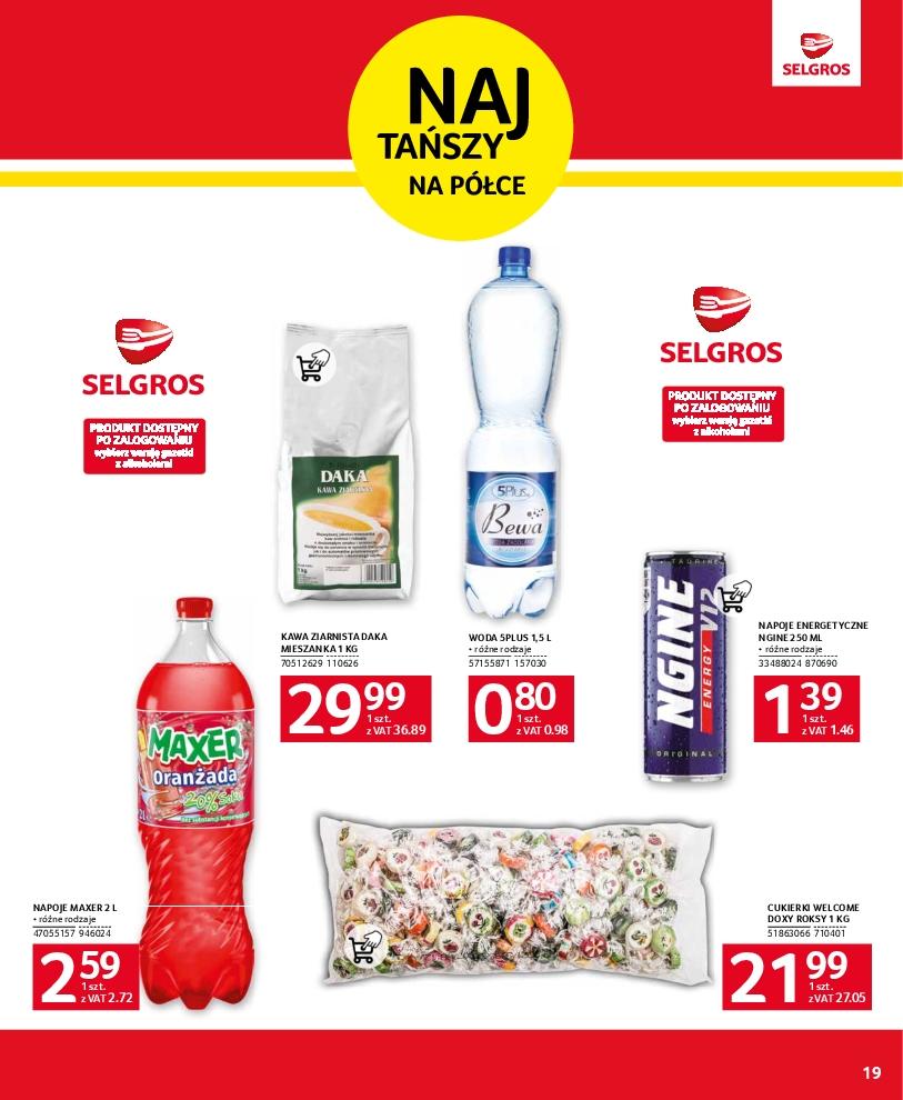 Gazetka promocyjna Selgros str. 19