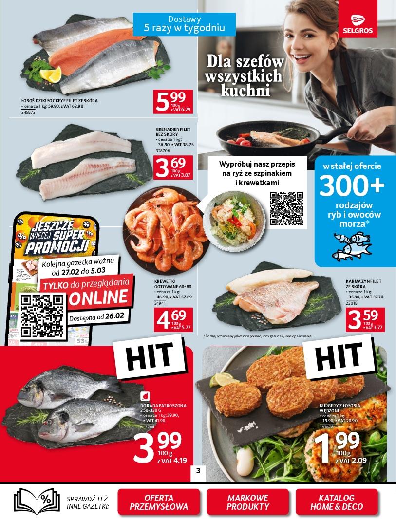 Gazetka promocyjna Selgros str. 3