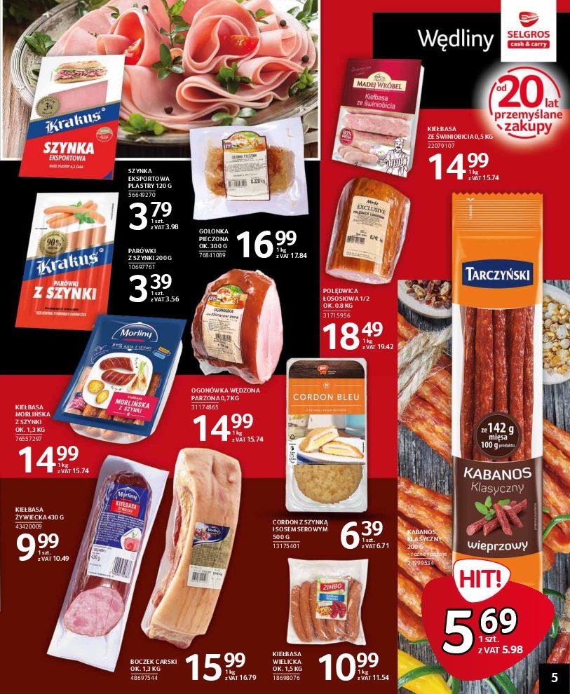 Gazetka promocyjna Selgros str. 5
