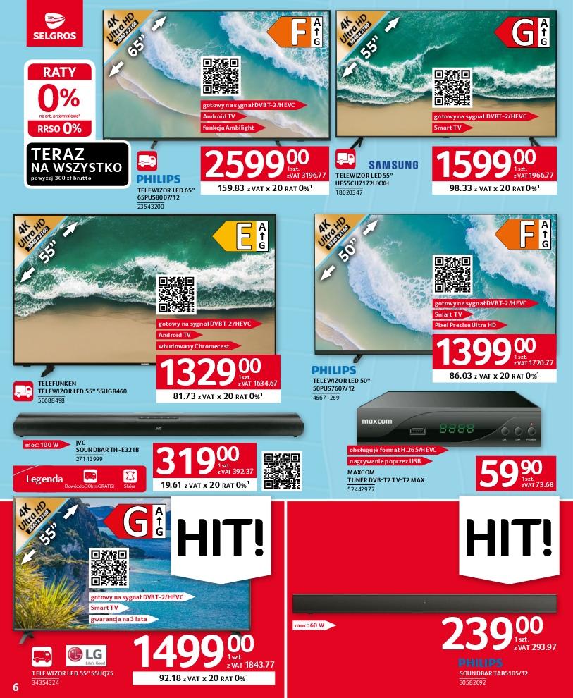 Gazetka promocyjna Selgros str. 6
