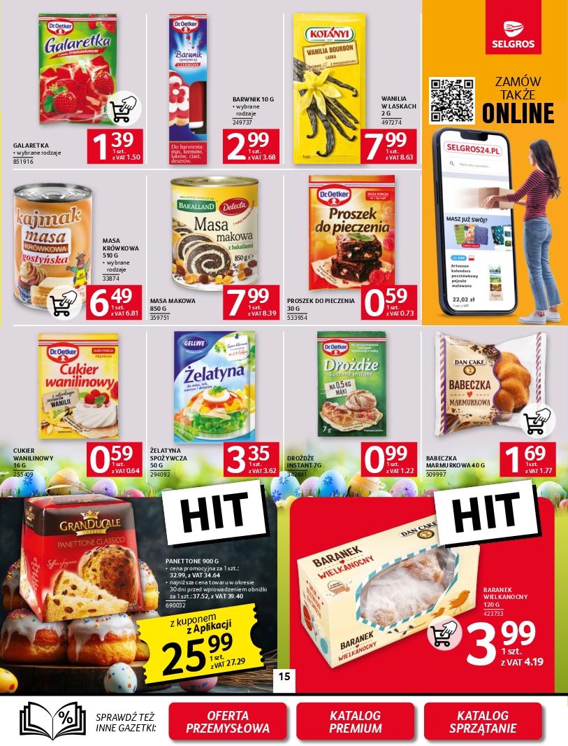 Gazetka promocyjna Selgros str. 15