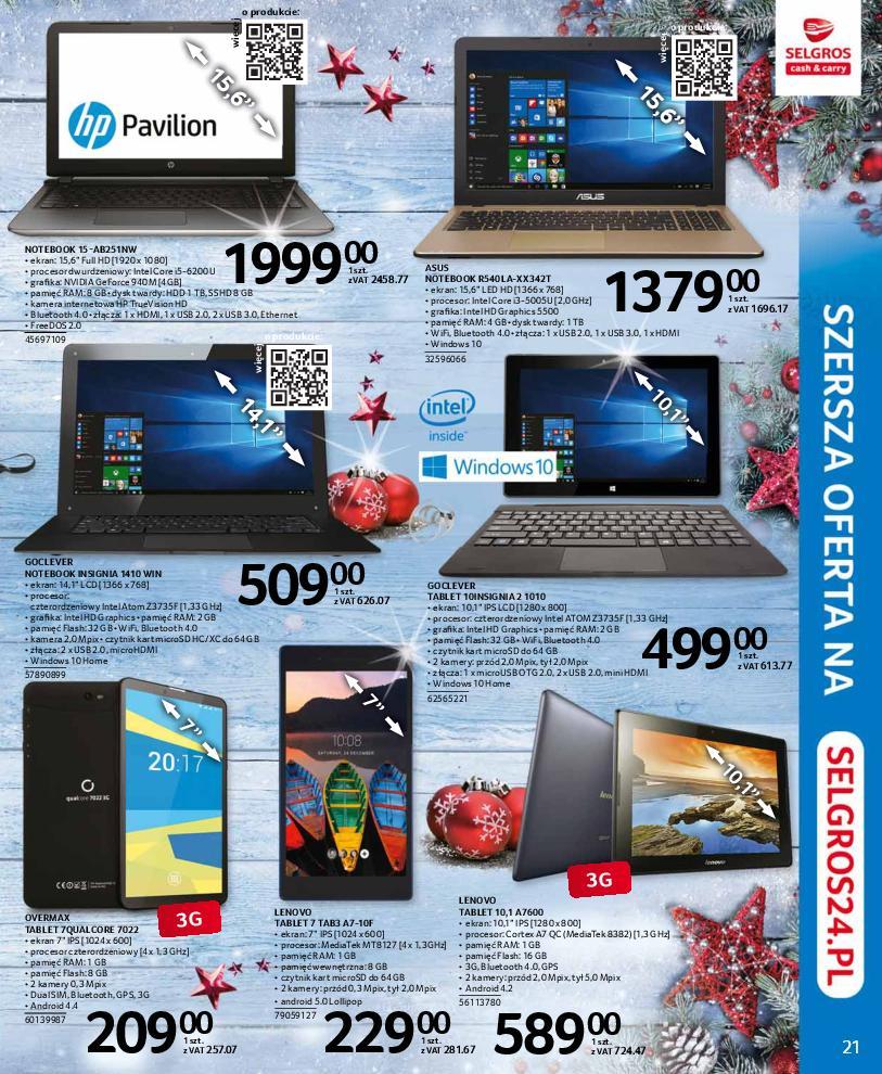 Gazetka promocyjna Selgros str. 21