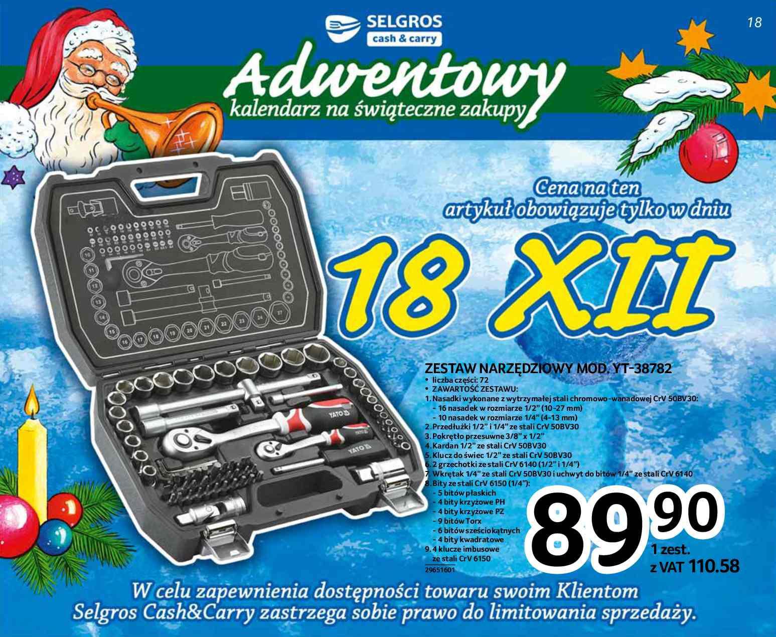 Gazetka promocyjna Selgros str. 18