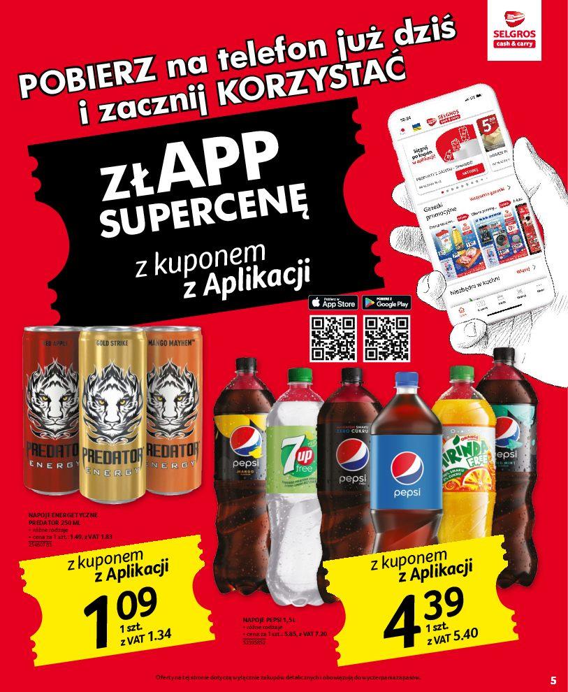 Gazetka promocyjna Selgros str. 5