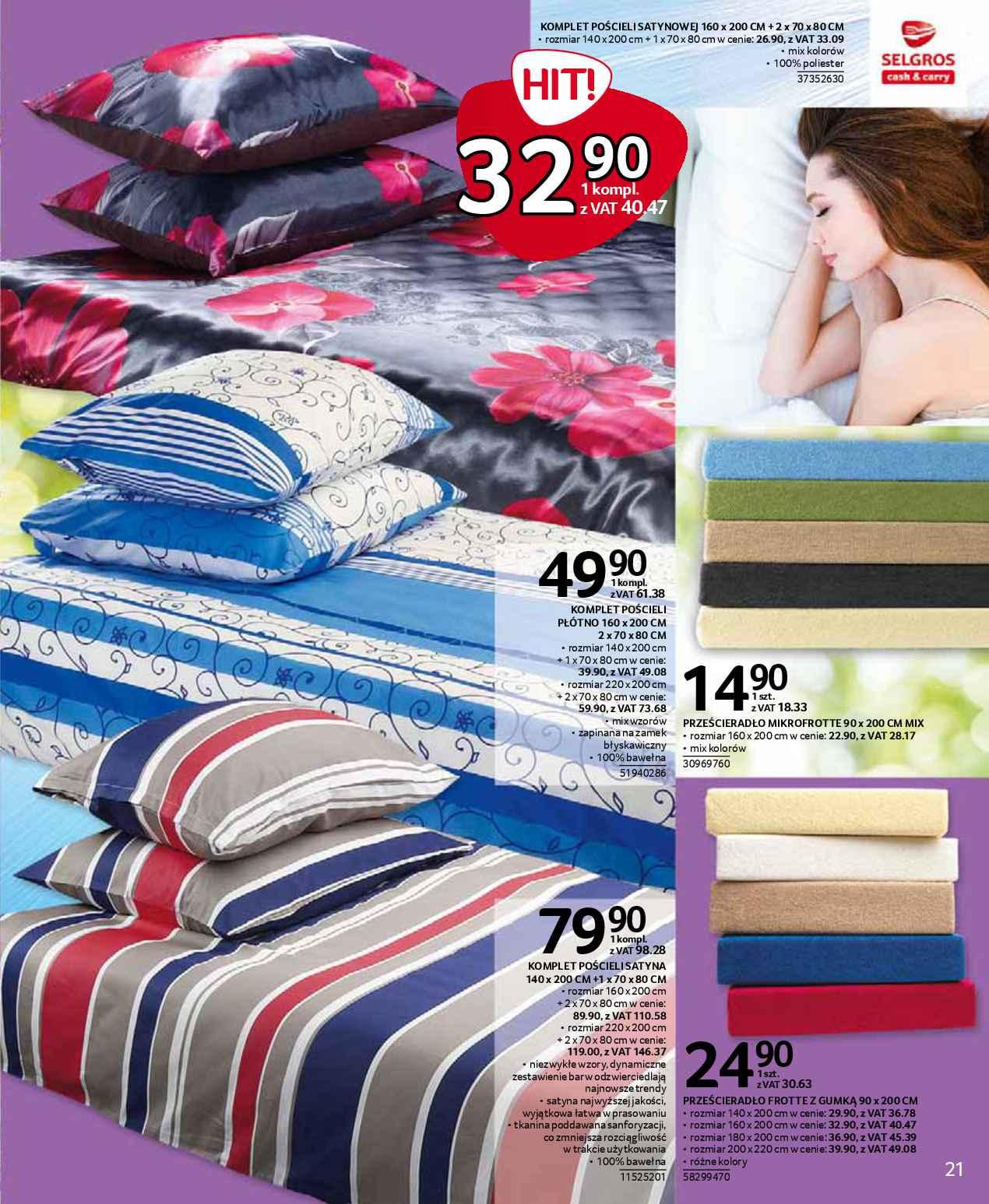 Gazetka promocyjna Selgros str. 21