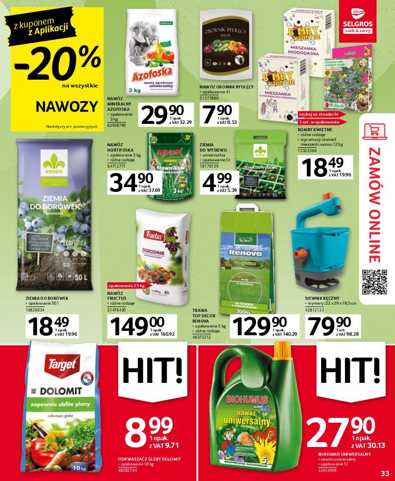 Gazetka promocyjna Selgros str. 33