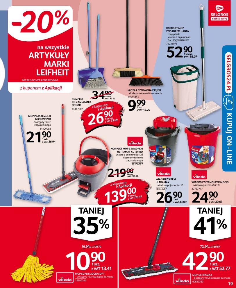 Gazetka promocyjna Selgros str. 19