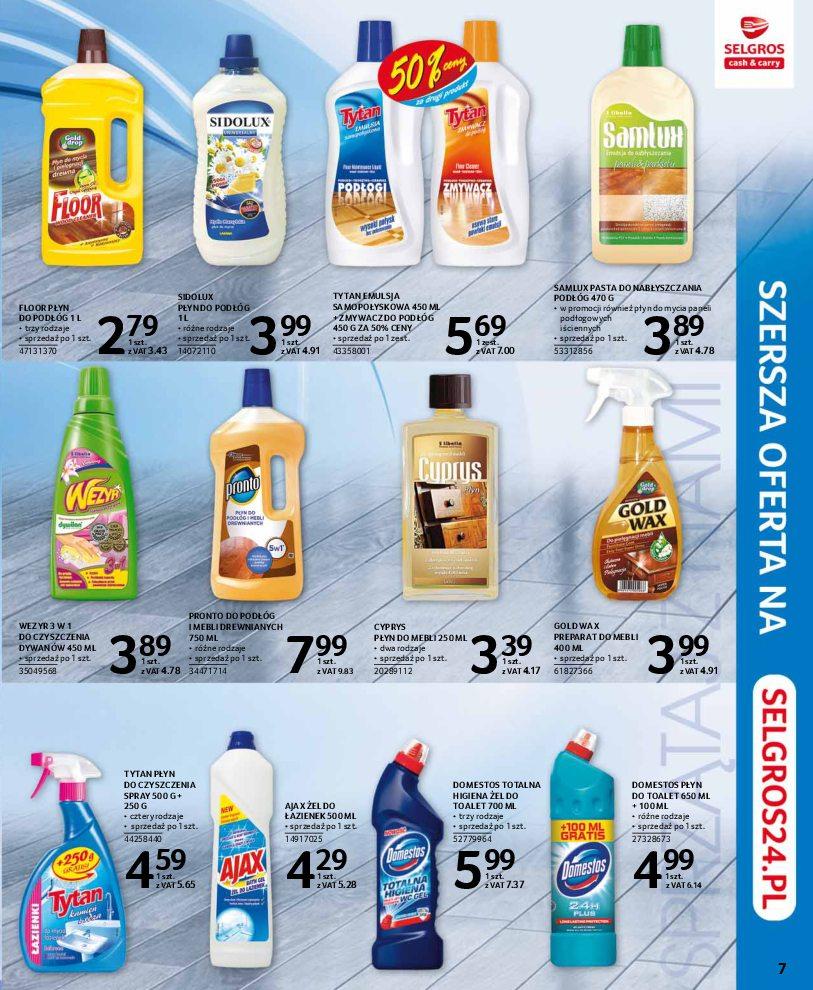Gazetka promocyjna Selgros str. 7