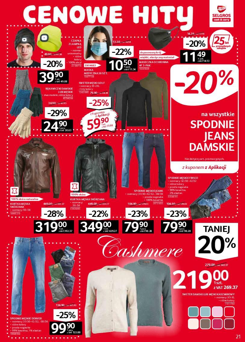 Gazetka promocyjna Selgros str. 21