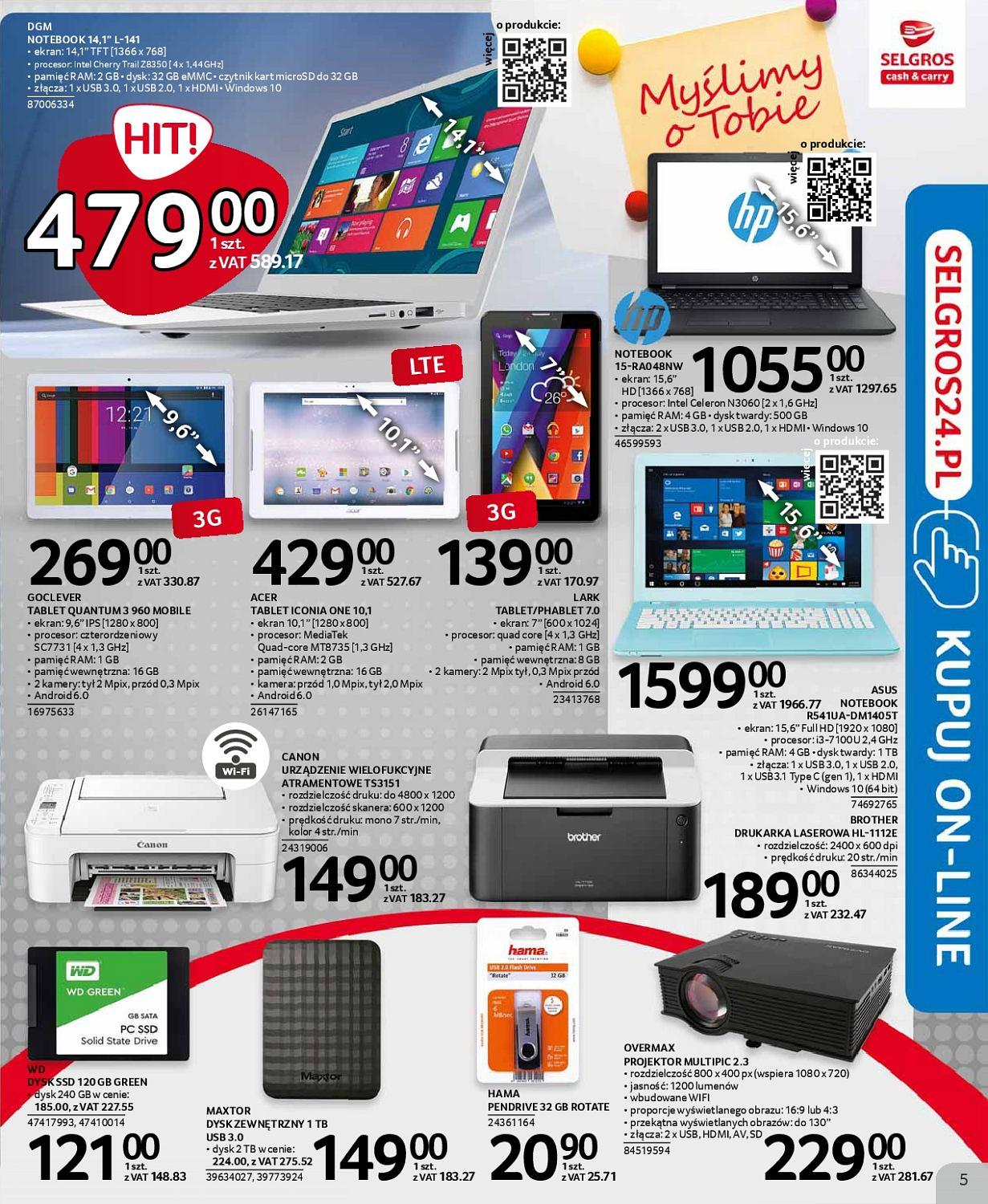 Gazetka promocyjna Selgros str. 5