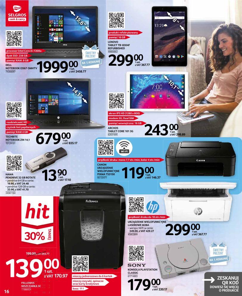 Gazetka promocyjna Selgros str. 16