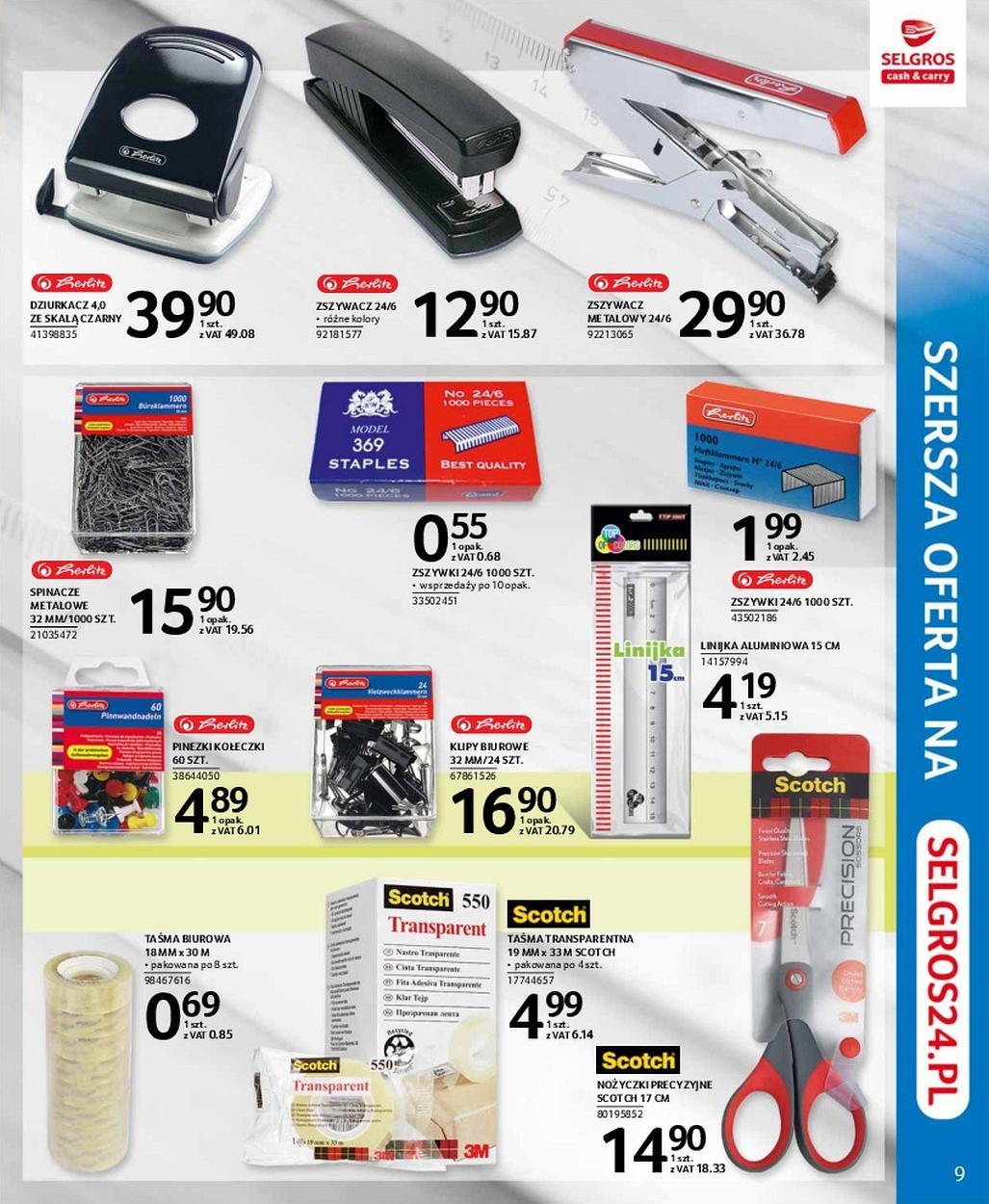 Gazetka promocyjna Selgros str. 9