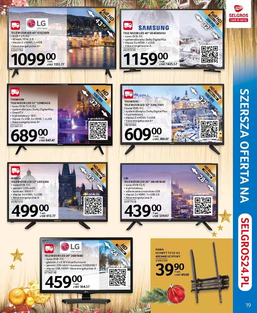 Gazetka promocyjna Selgros str. 19