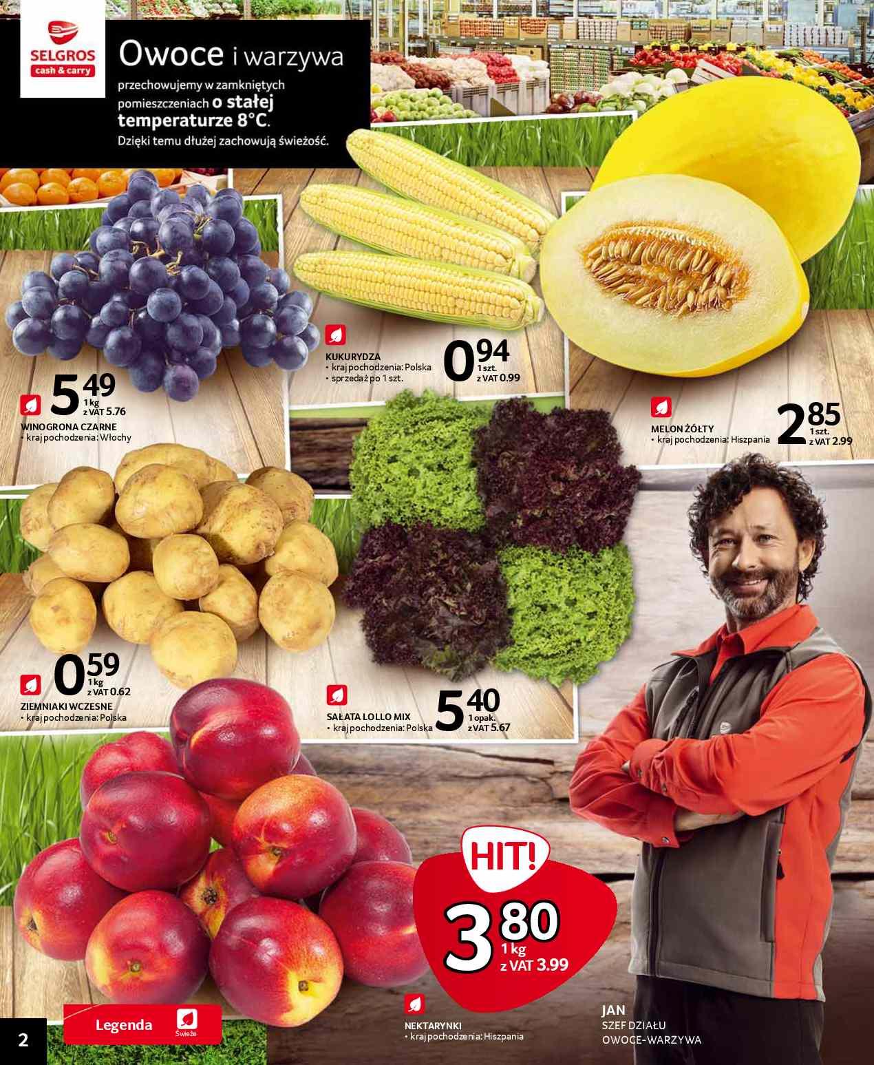 Gazetka promocyjna Selgros str. 2