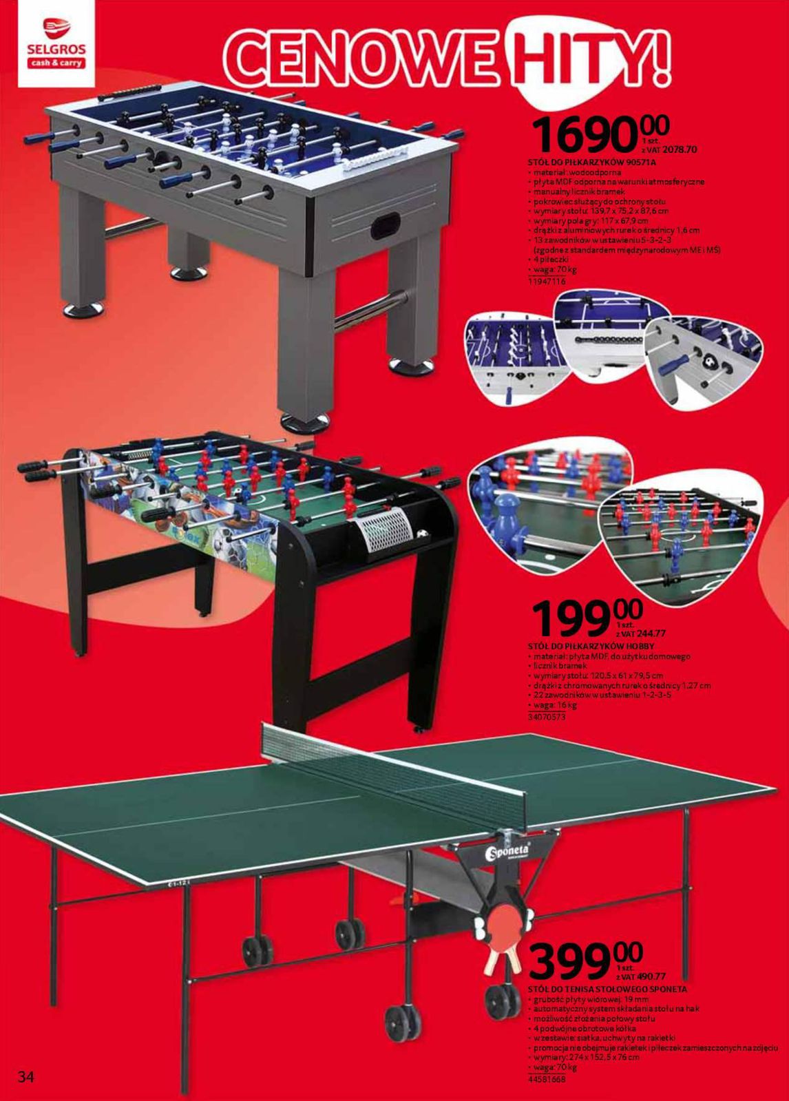 Gazetka promocyjna Selgros str. 34