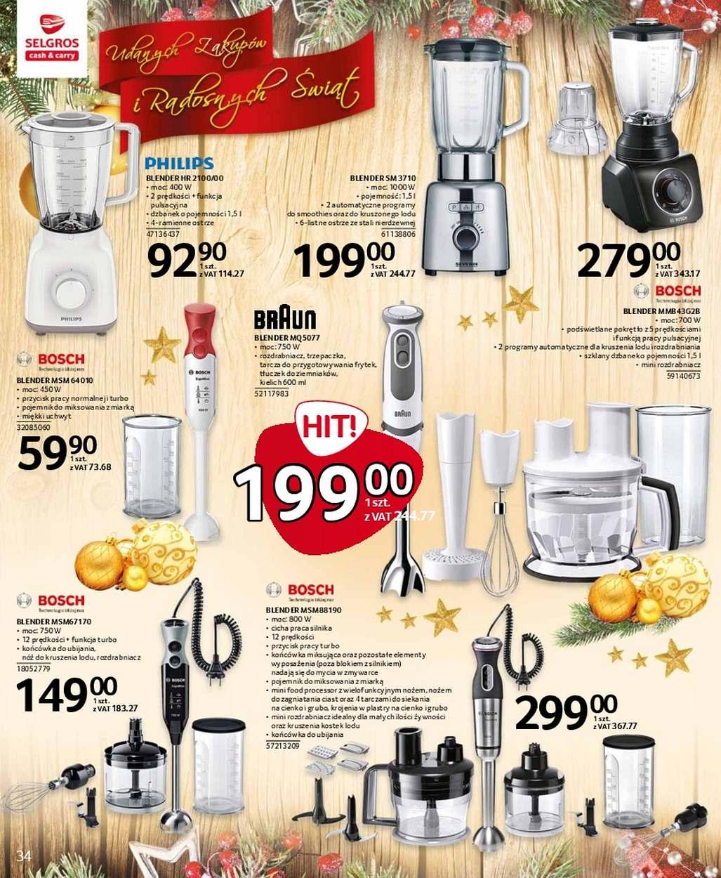 Gazetka promocyjna Selgros str. 34