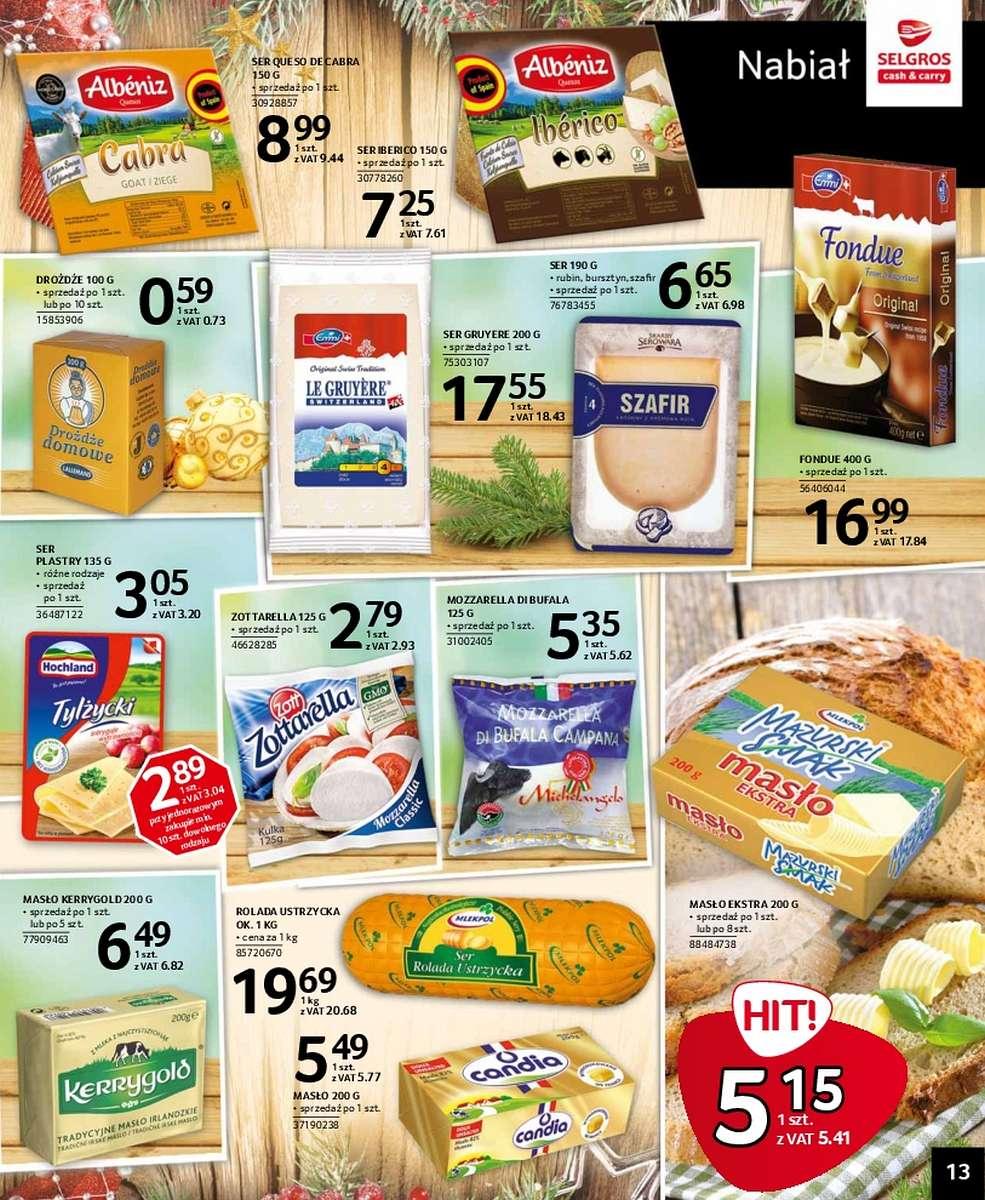 Gazetka promocyjna Selgros str. 13