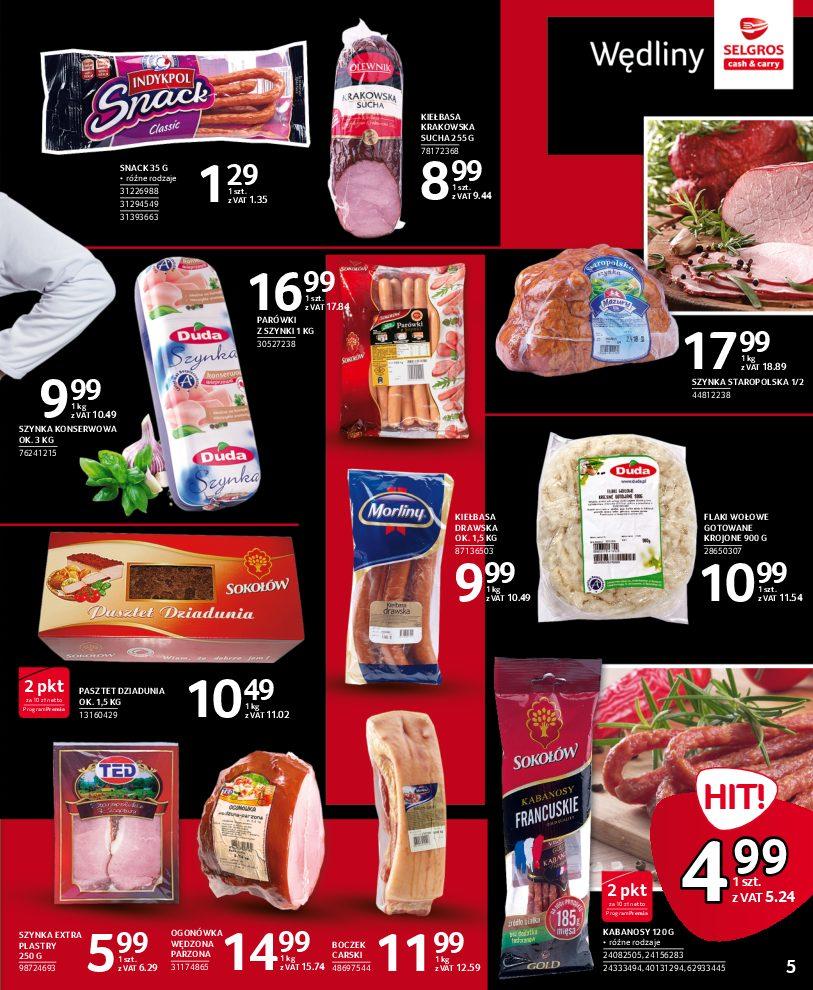 Gazetka promocyjna Selgros str. 5