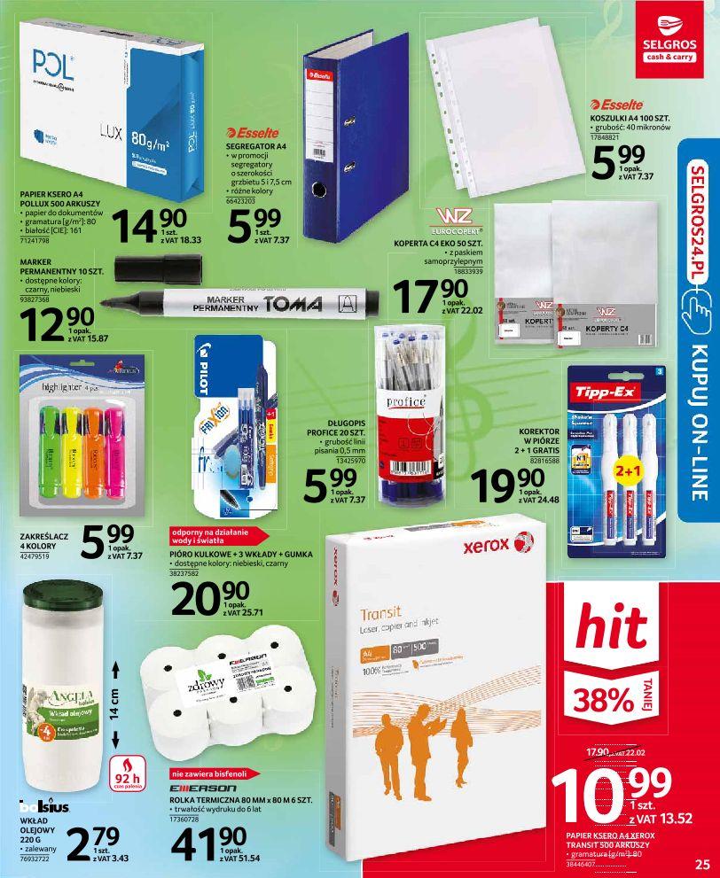 Gazetka promocyjna Selgros str. 25