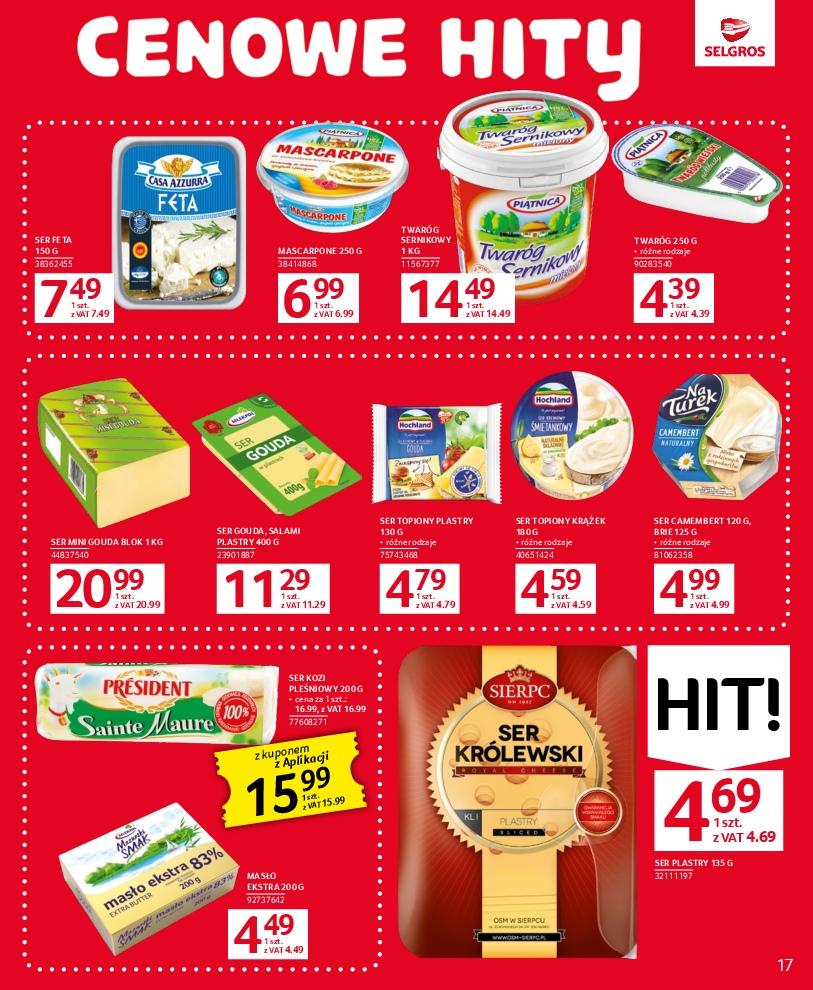Gazetka promocyjna Selgros str. 17