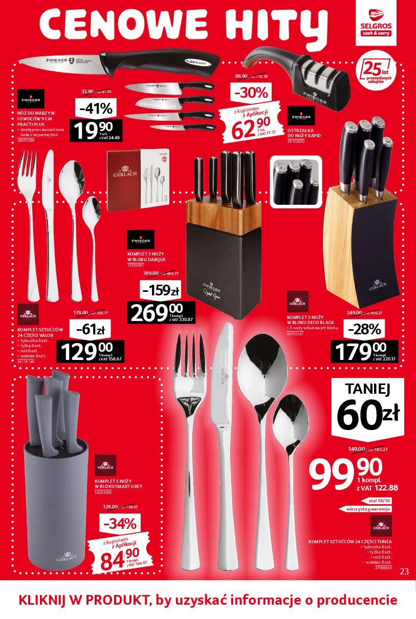 Gazetka promocyjna Selgros str. 23