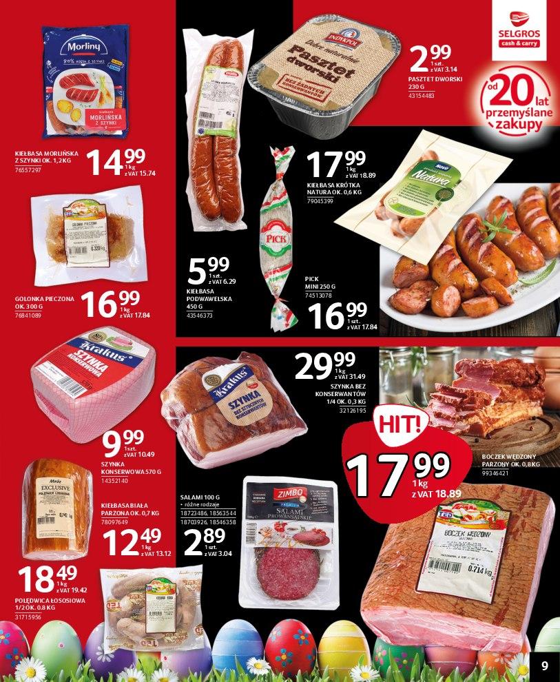 Gazetka promocyjna Selgros str. 9
