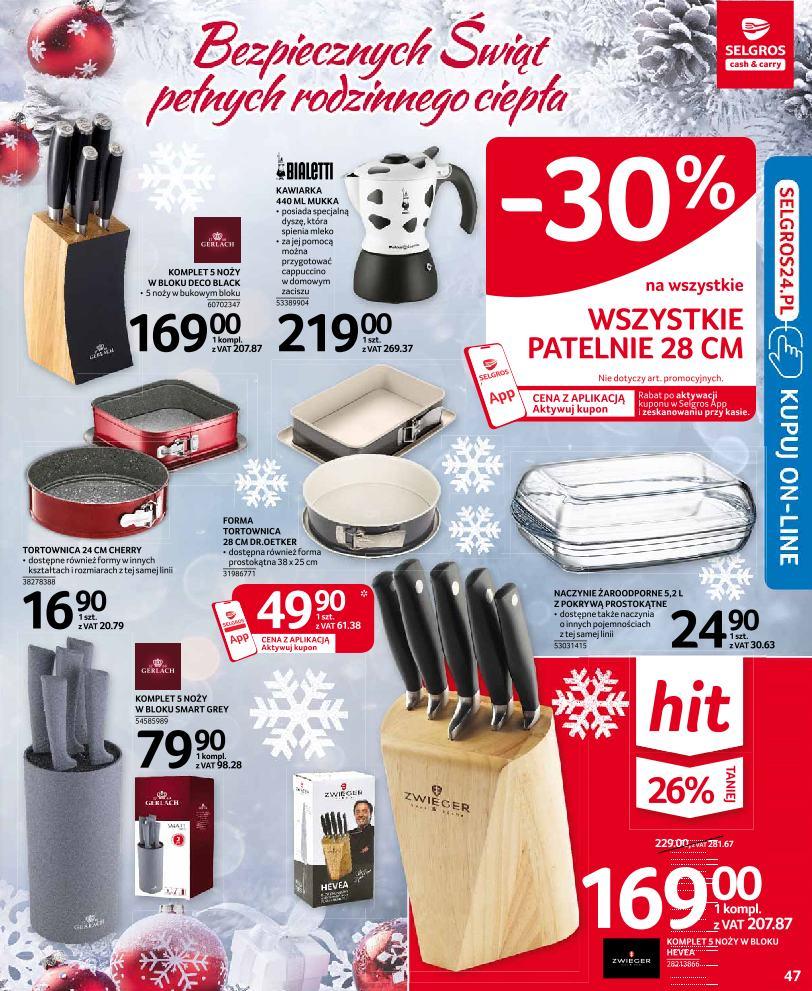 Gazetka promocyjna Selgros str. 47