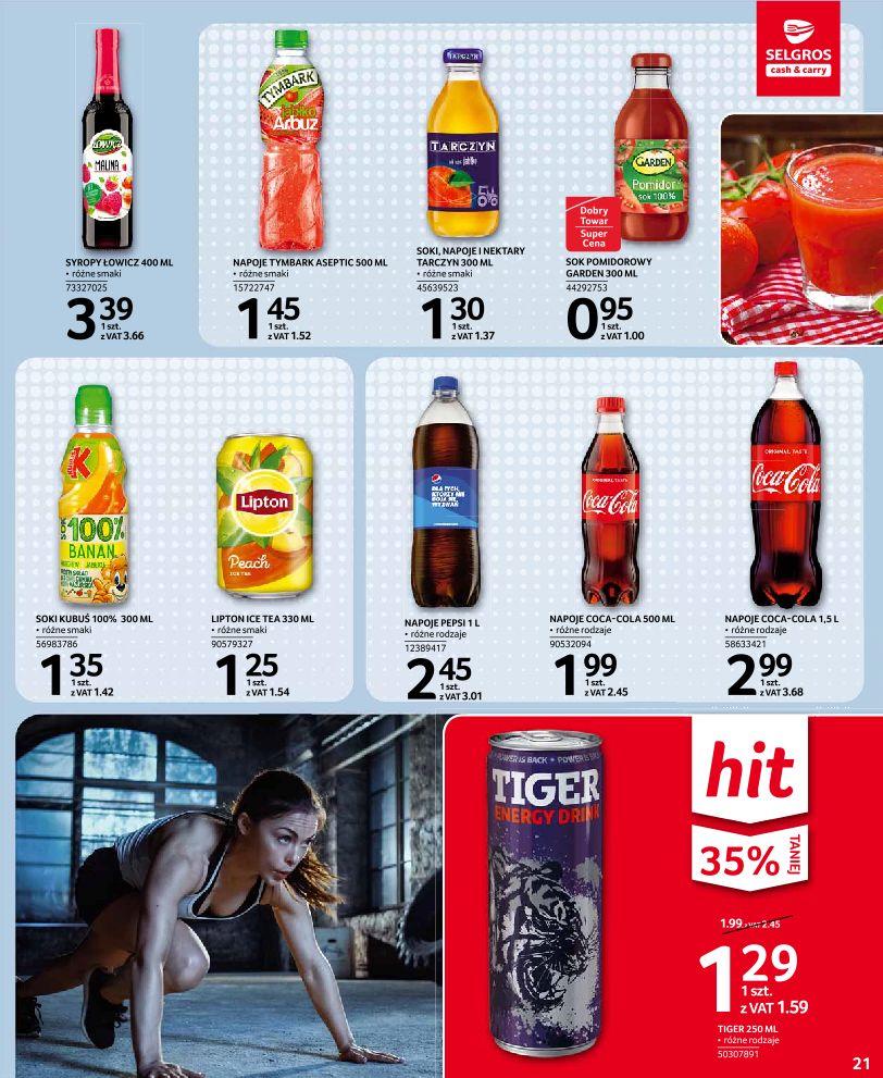 Gazetka promocyjna Selgros str. 21