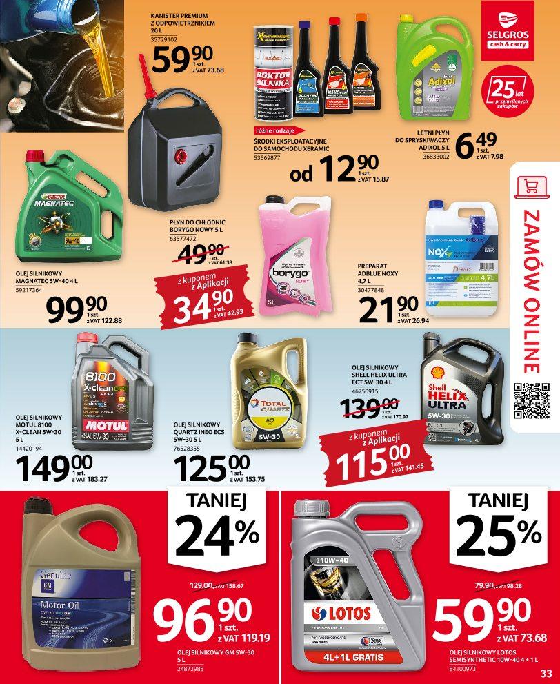 Gazetka promocyjna Selgros str. 33