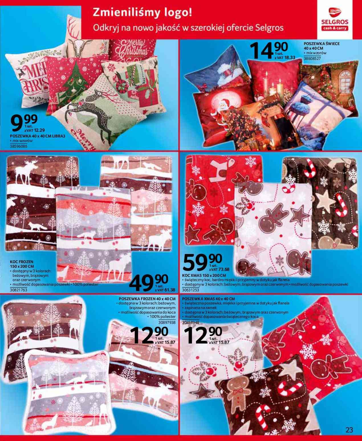 Gazetka promocyjna Selgros str. 23