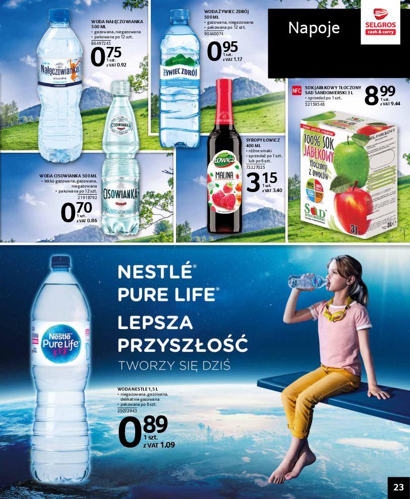 Gazetka promocyjna Selgros str. 23