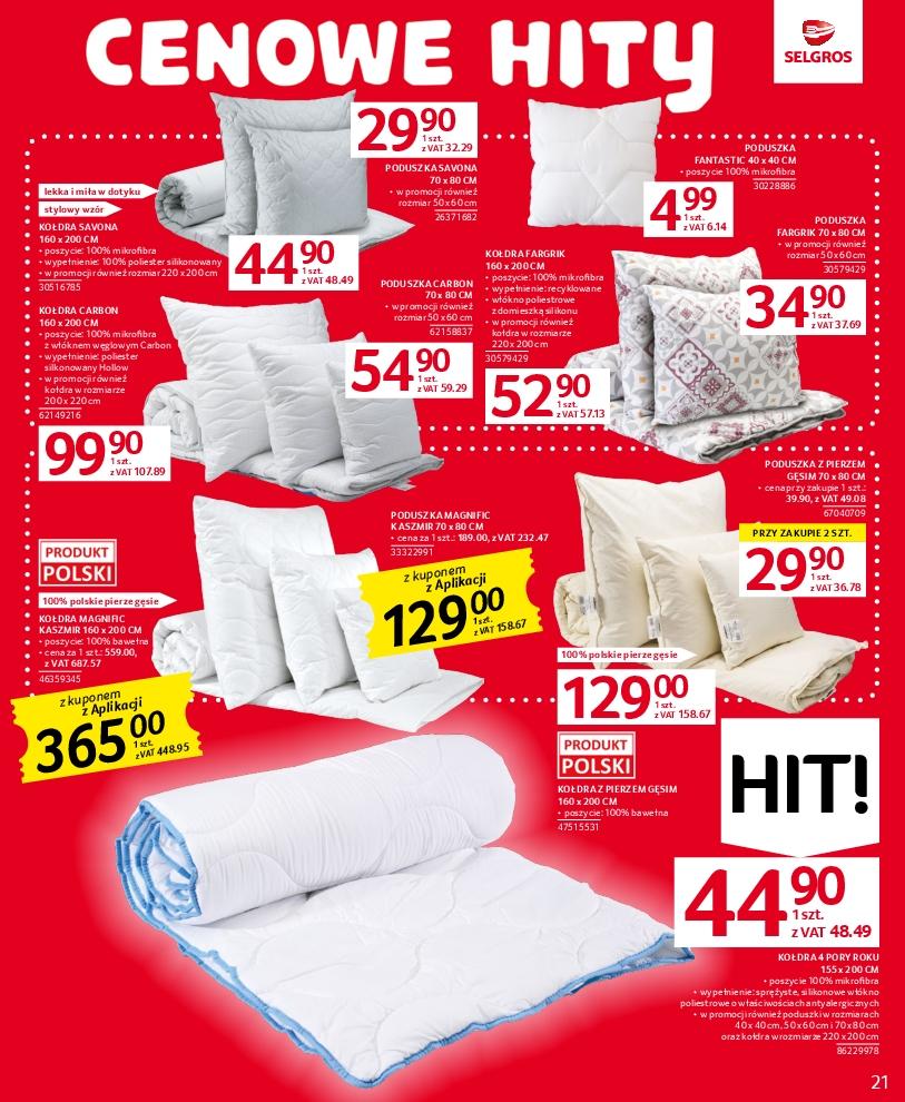 Gazetka promocyjna Selgros str. 21