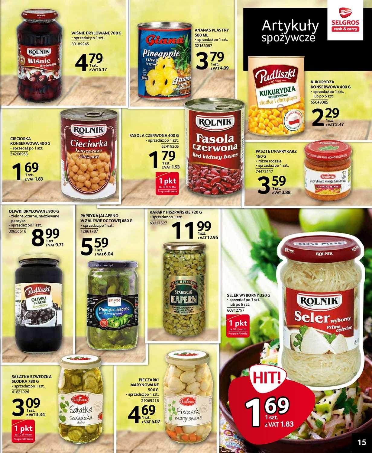 Gazetka promocyjna Selgros str. 15