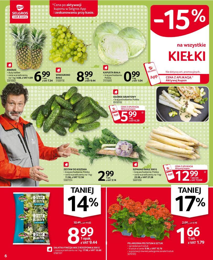 Gazetka promocyjna Selgros str. 6