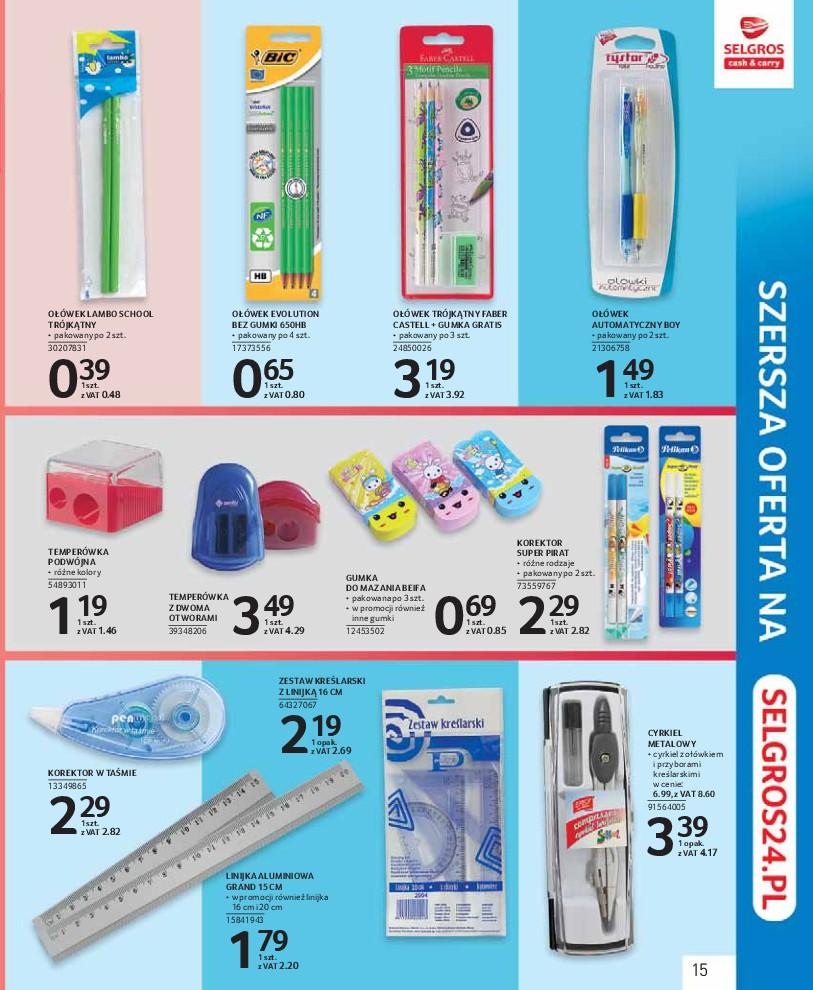 Gazetka promocyjna Selgros str. 15