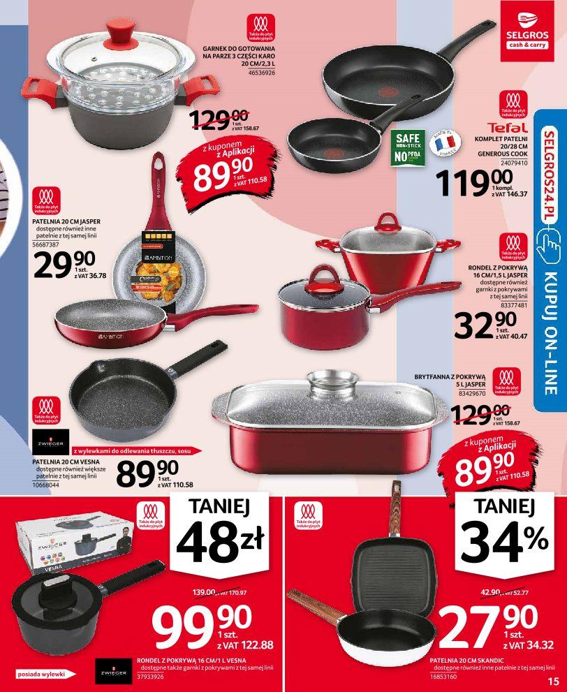 Gazetka promocyjna Selgros str. 15