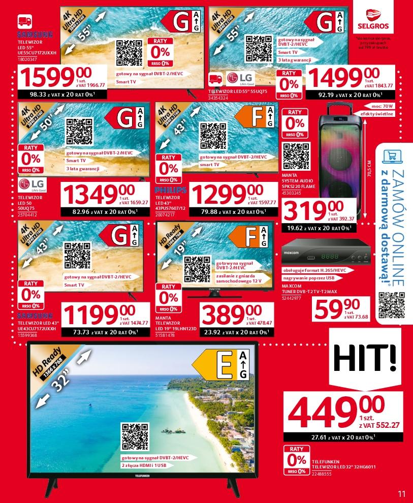 Gazetka promocyjna Selgros str. 11