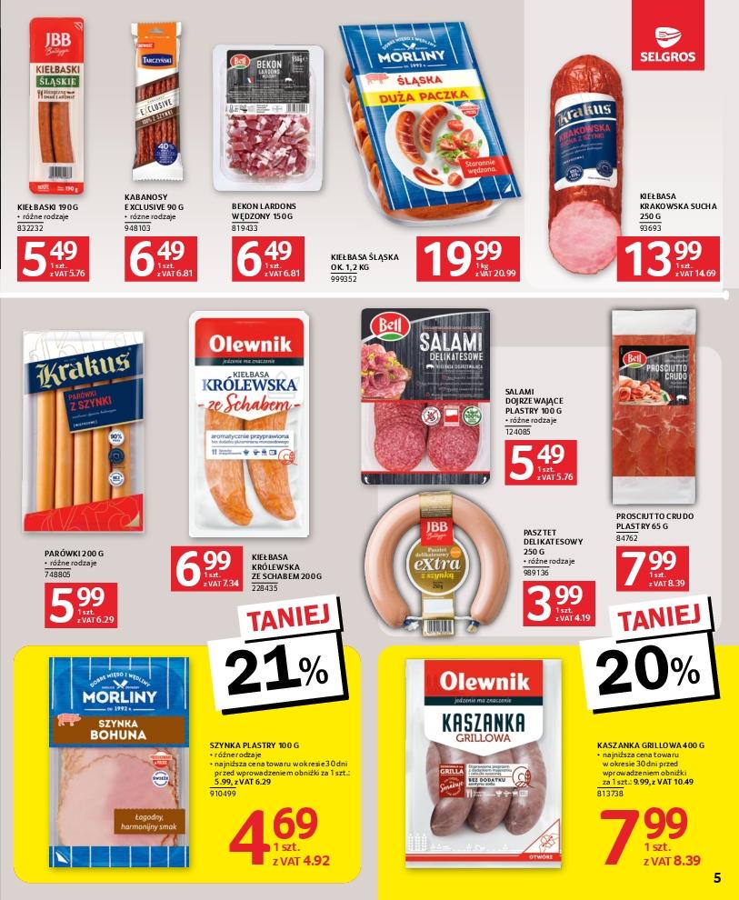 Gazetka promocyjna Selgros str. 5