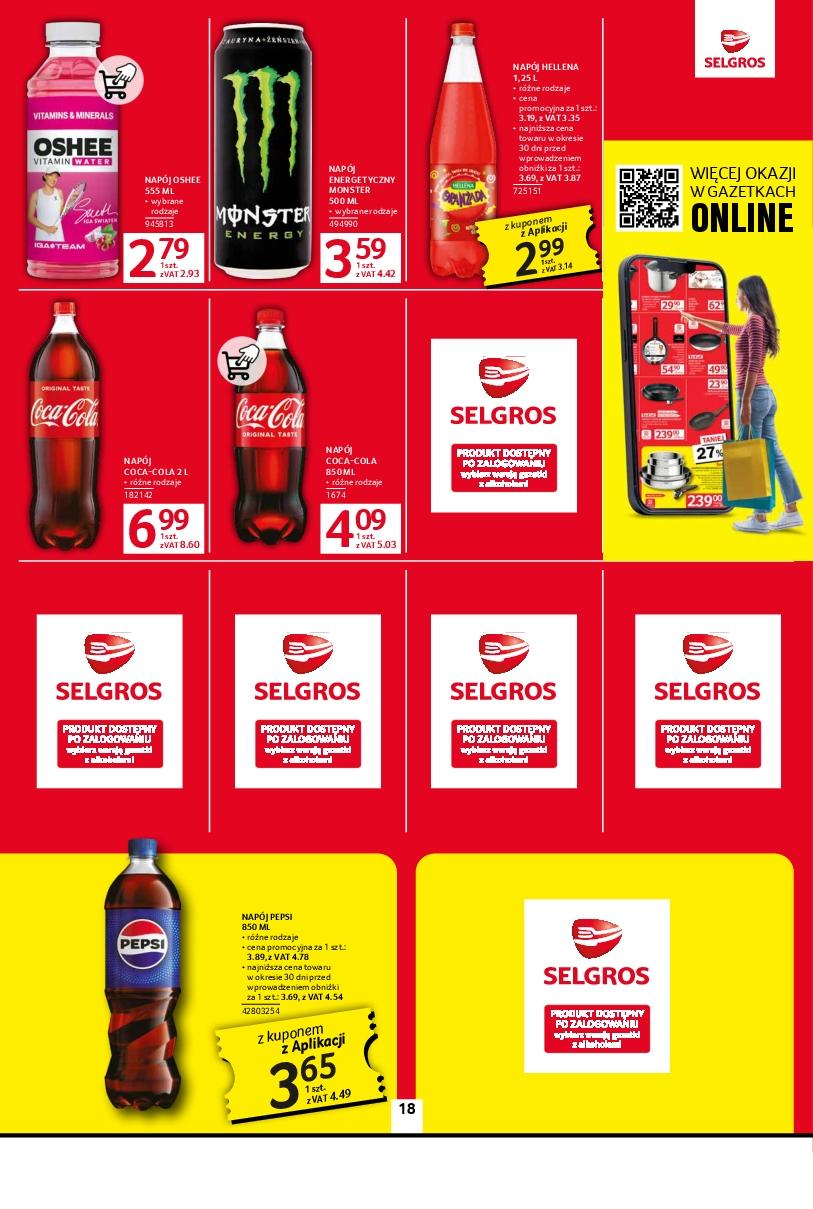 Gazetka promocyjna Selgros str. 18
