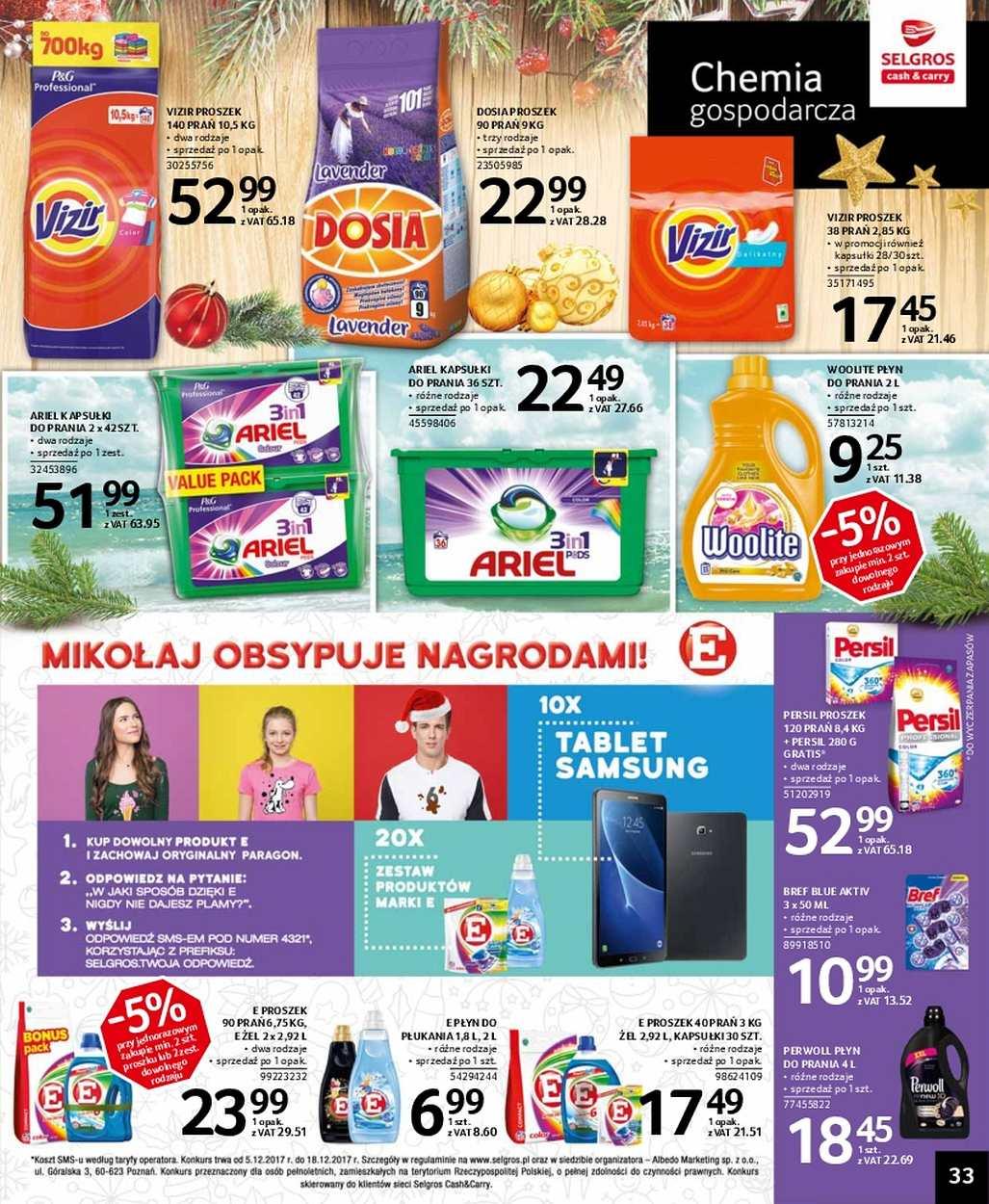 Gazetka promocyjna Selgros str. 33