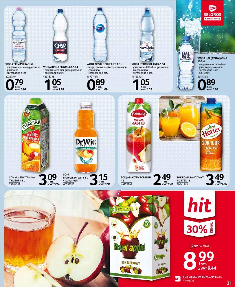 Gazetka promocyjna Selgros str. 21