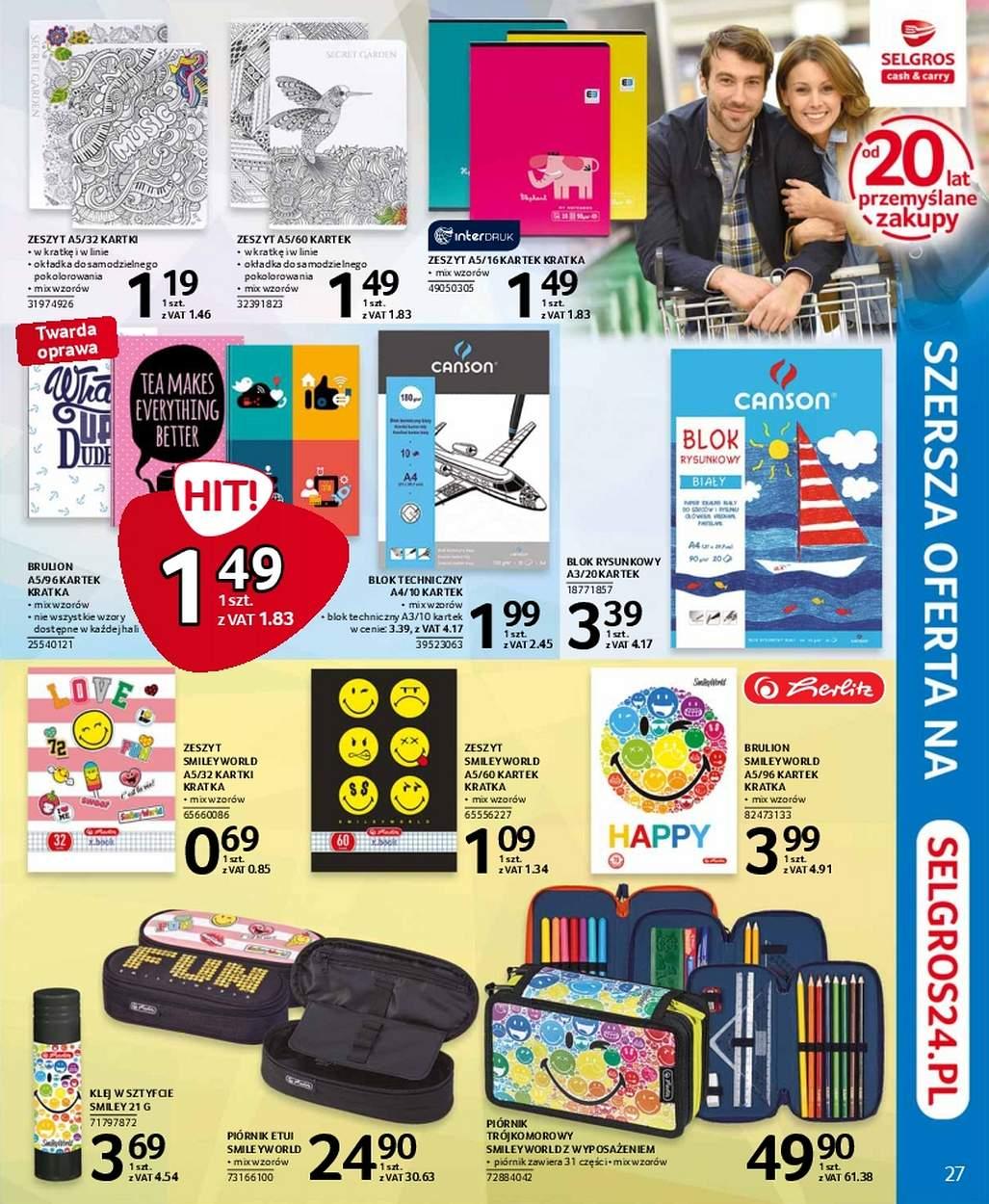 Gazetka promocyjna Selgros str. 27