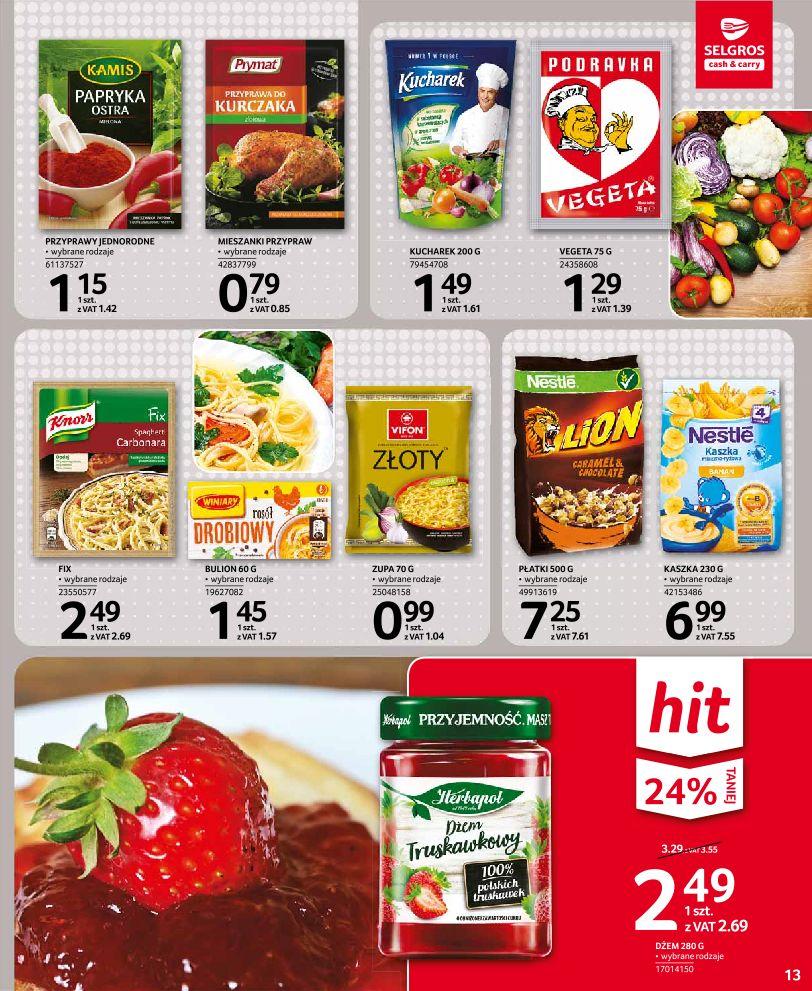 Gazetka promocyjna Selgros str. 13