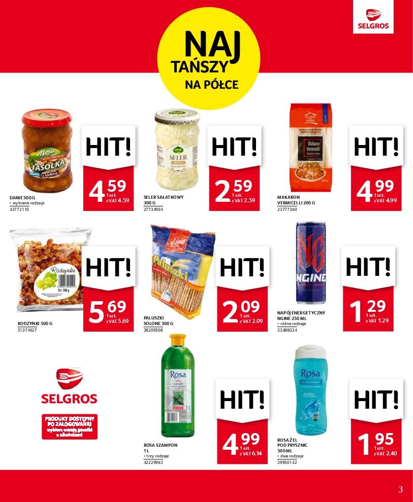Gazetka promocyjna Selgros str. 3