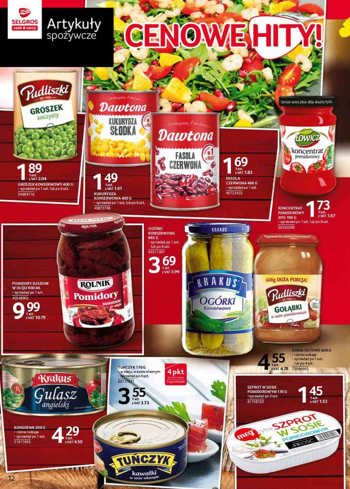 Gazetka promocyjna Selgros str. 12